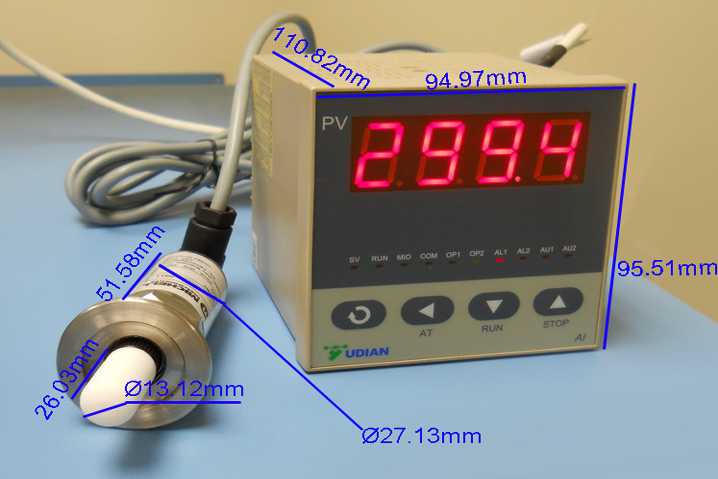 Temperature & Humidity Gauge - MTH - Grower's Solution
