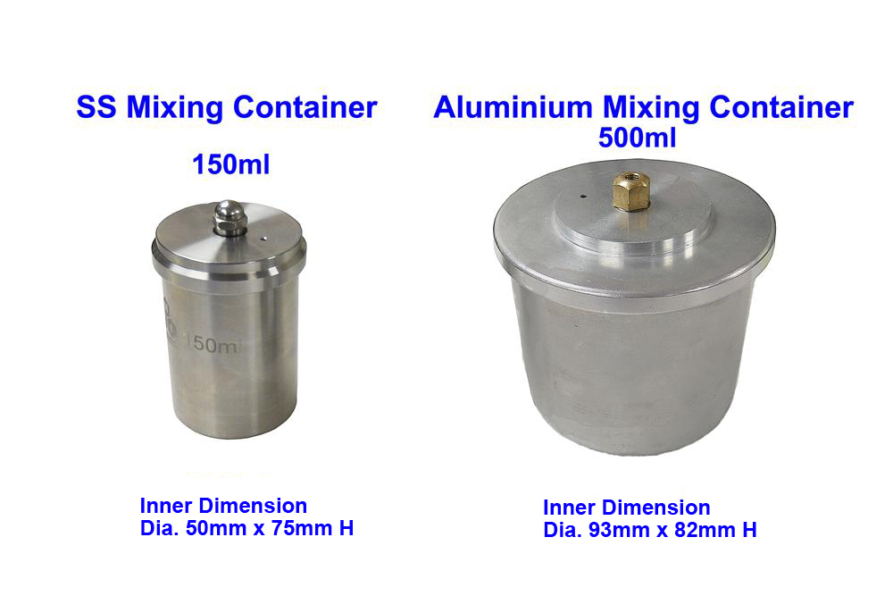 Compact Vacuum Mixer with Vibration Stage & Two Containers (150 & 500ml) -  MSK-SFM-7