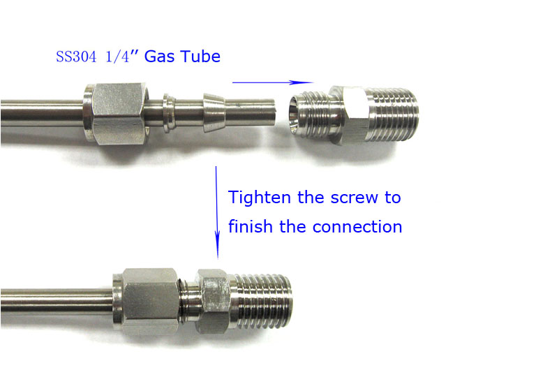 Details about   NEW SUPELCO 24" CARRIER GAS DRYING TUBE 1/4" SWAGELOK CONNECTOR 20618 